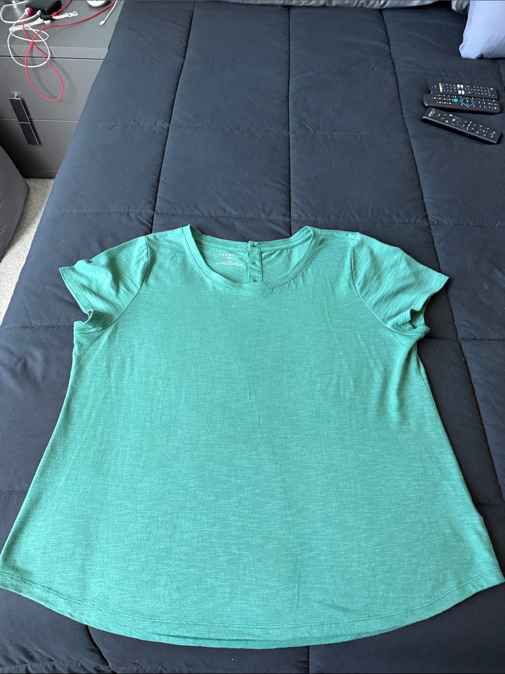 Talbots Short Sleeve Tee in green